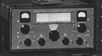 A.M. homebrew transmitter built by W6NZ in 1953