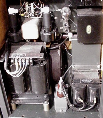 Interior of power supply compartment